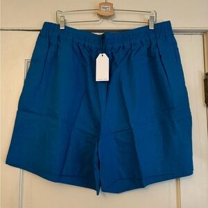 Universal Standard Juniper Linen Easy Pull-On Shorts